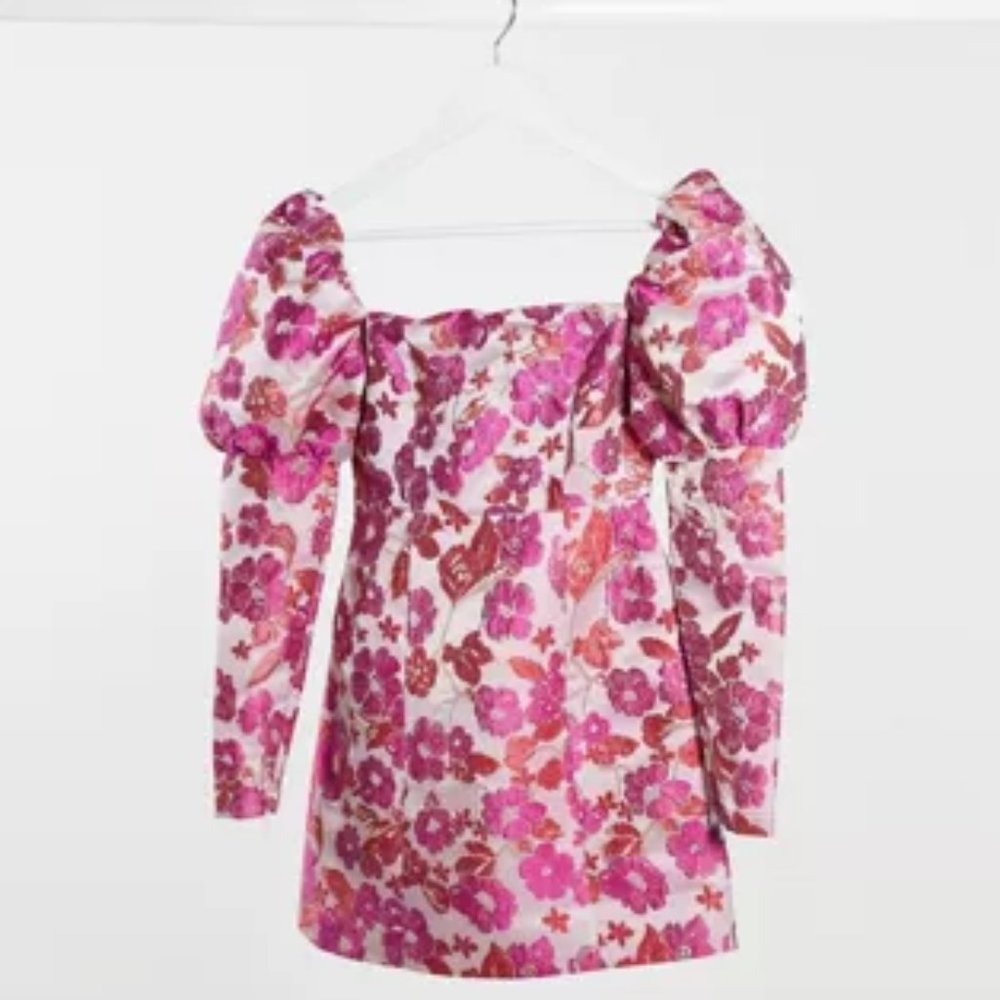 New With Tags! Hot Pink Floral